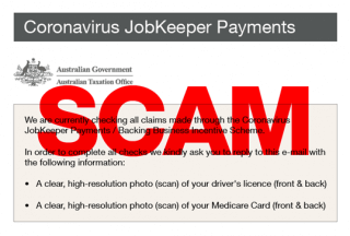 ATO Warns Business Owners About New JobKeeper Scam